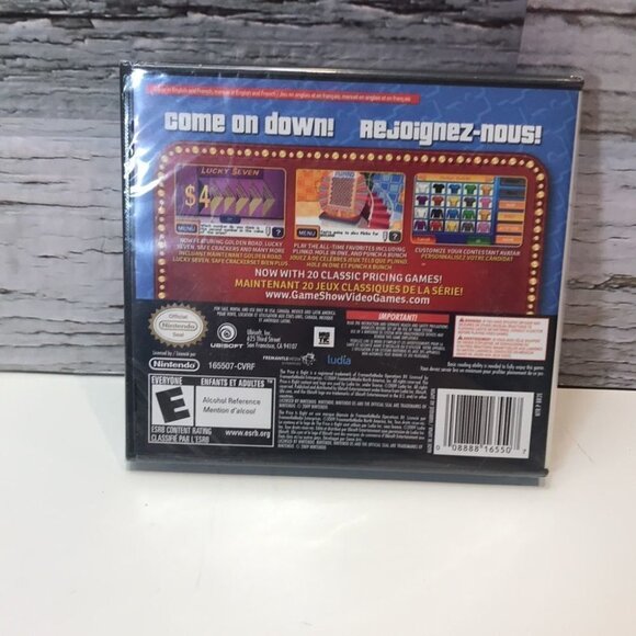 Nintendo DS The Price Is Right Game sealed New - Picture 2 of 2